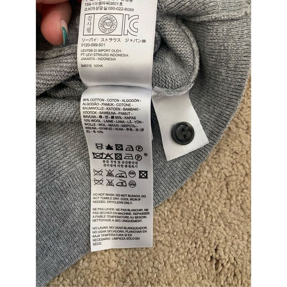 Levi’s cardigan size medium - Picture 6 of 6